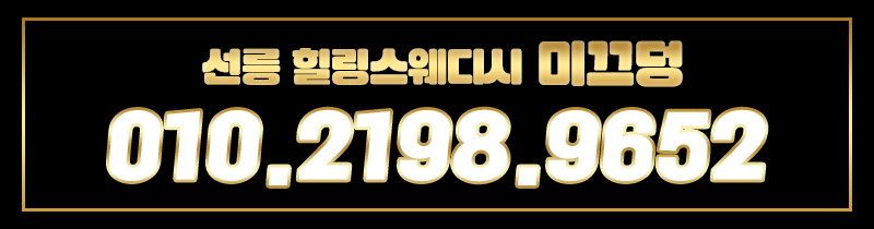 ❤️주간할인1만❤️✅전원20대한국매니저✅와꾸족 마인드족 대환영❤️일인샵컨셉❤️✅선릉역 도보5분거리✅